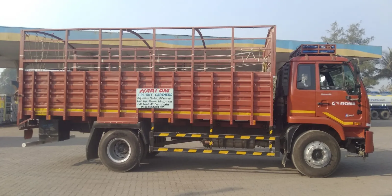 Hari Om Freight Carriers Eicher truck
